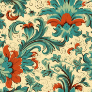 Vintage Wallpaper Texture Seamless Tileable - Photo #144 - Premium ...